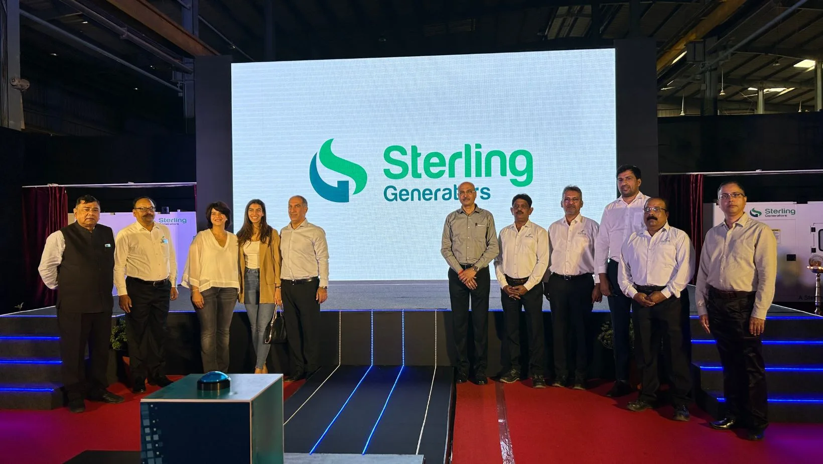 Logo Launch <br> Sterling Generators 