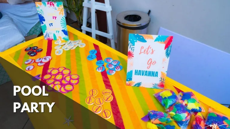 Games and Decor for Pool Party